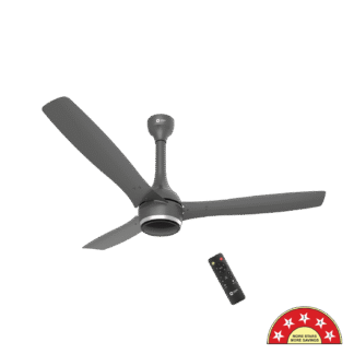 1200mm Orient BLDC Ceiling Fan Aeon with Remote - Cloud Grey