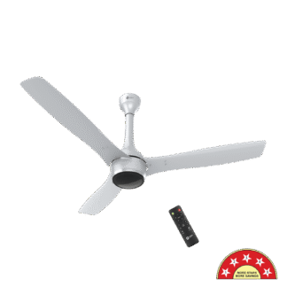 1200mm Orient BLDC Ceiling Fan Aeon with Remote - Platinum Silver